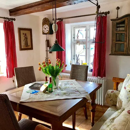 펜션 Haus Am Hafen - Kaminfeeling Und Luxus Unter Reet 프레로