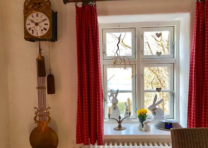 Vakantiehuis Haus Am Hafen - Kaminfeeling Und Luxus Unter Reet *