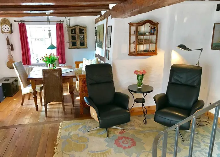 Haus Am Hafen - Kaminfeeling Und Luxus Unter Reet Vakantiehuis *